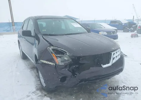 2014 Nissan Rogue Select S from USA, damaged, VIN JN8AS5MV2EW706588